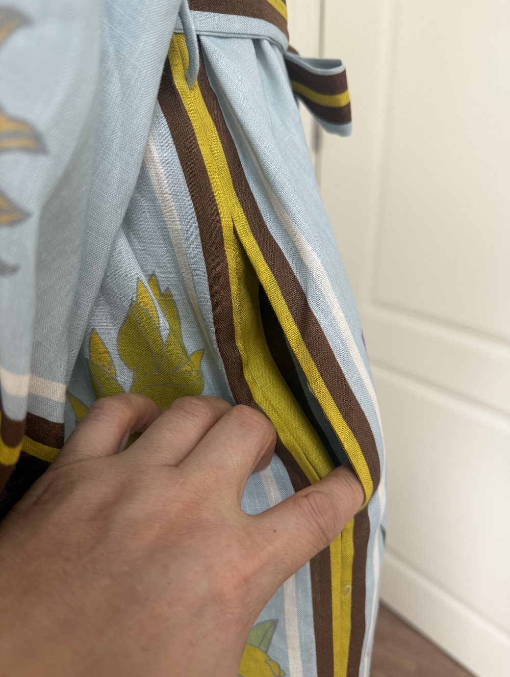 ALEMAIS Alfie Linen Midi Shirt Dress - Picture 12 of 15